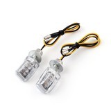 Turn Signal Light Bulb Indicator Amber 6 Led Lights 12V